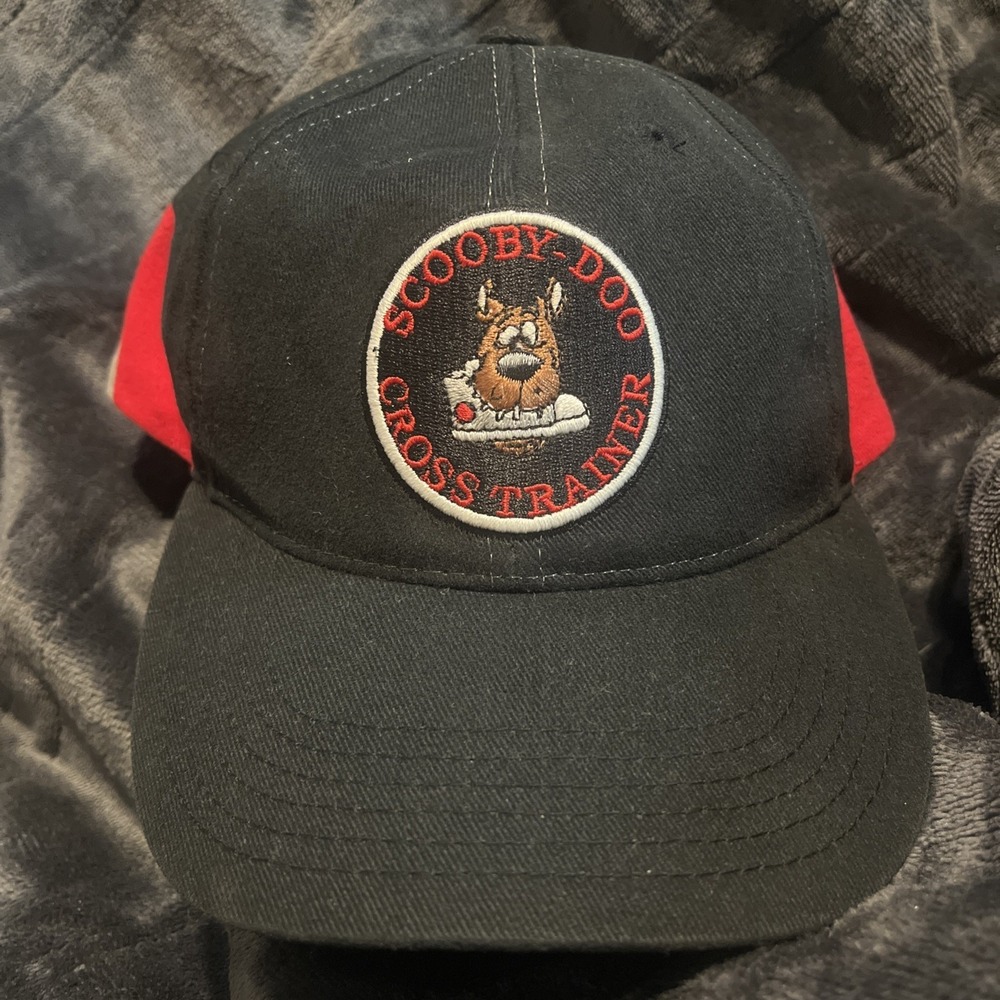 Vintage 90s Scooby Doo Embroidered Snapback Hat Cartoon Network Baseball Cap Kid